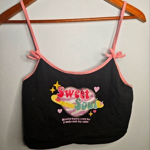 Sweet Bow Graphic Tank Top